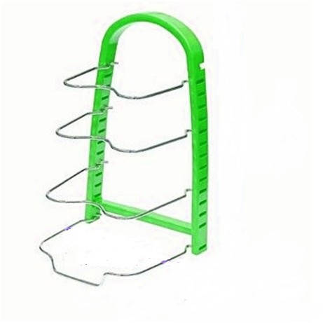 Стійка для сковорідок Frying Pan Rack Color №B52 зелена