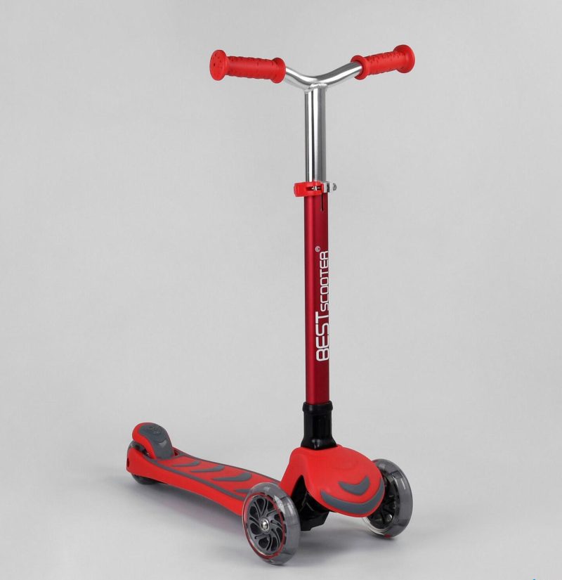 Самокат трехколесный Best Scooter (Y 00325) колеса светятся