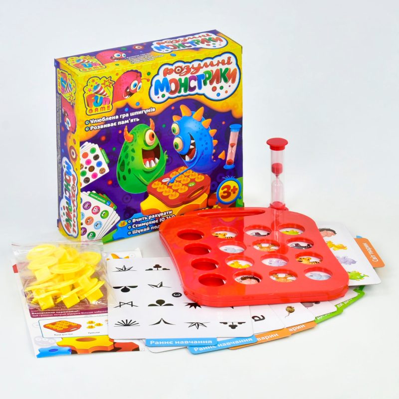 Настільна гра FUN GAME Розумні монстрики (7329)