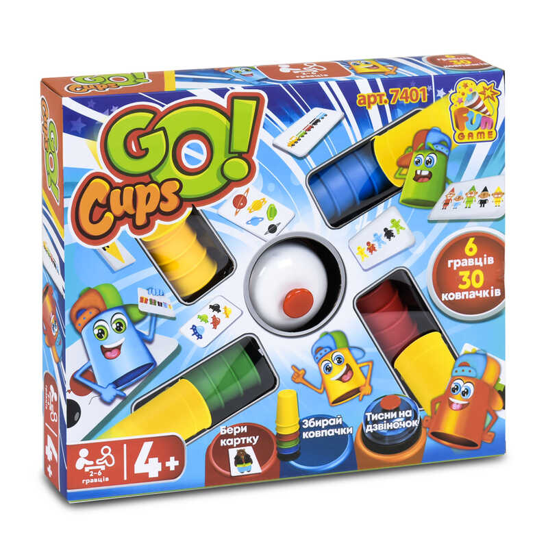 Настільна розважальна гра FUN GAME Go Cups (7401)