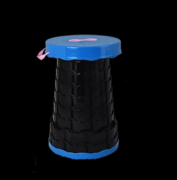 Складний стілець Telescopic stool (розкладний телескопічний стілець) Блакитний