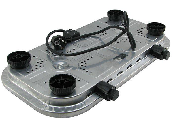 Електроплита Rainberg RB-008 двокомфоркова спіральна нерж. 3500 Вт