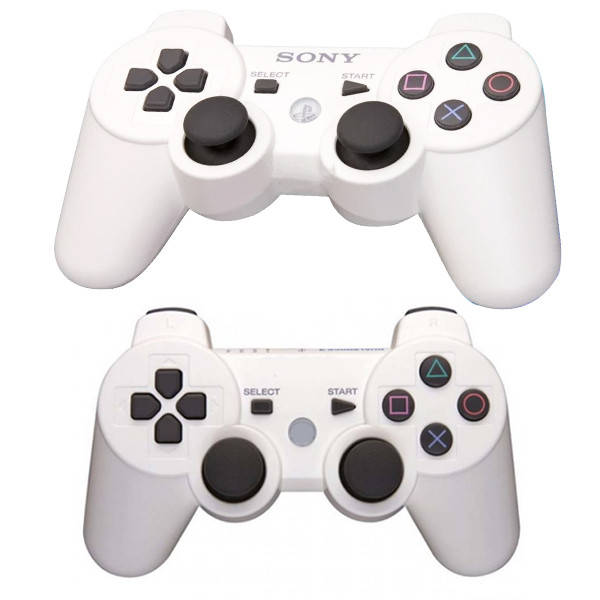 Бездротовий джойстик геймпад PS3 DualShock 3 Білий