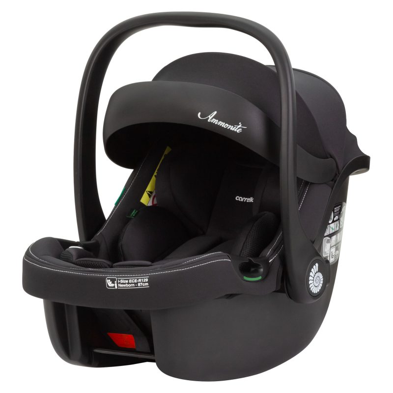 Дитяче Автокрісло CARRELLO Ammonite (CRL-8801 Absolute Black) i-Size 40-87 см