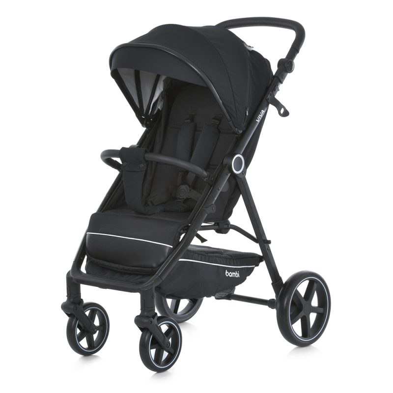 Коляска дитяча BAMBI (M 5723 VIVA Black) чорний