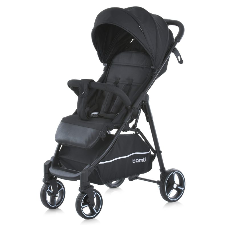 Коляска дитяча BAMBI (M 4249-2 Black Matt) чорний