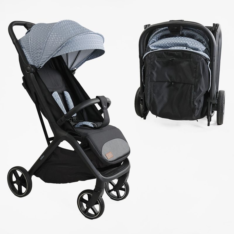 Дитяча прогулянкова Коляска JOY "Willow" (WL-65035) сіра, футкавер, підсклянник, телескопічна ручка