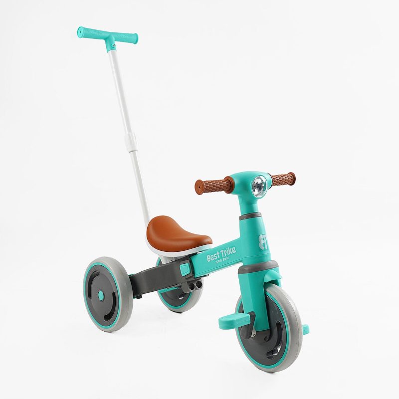 Дитячий триколісний Велосипед-велобіг Best Trike (LB-10360) фара, регульоване сидіння