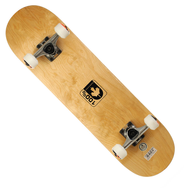 Скейт деревянный 801, наждак, колёса PU Skatebord