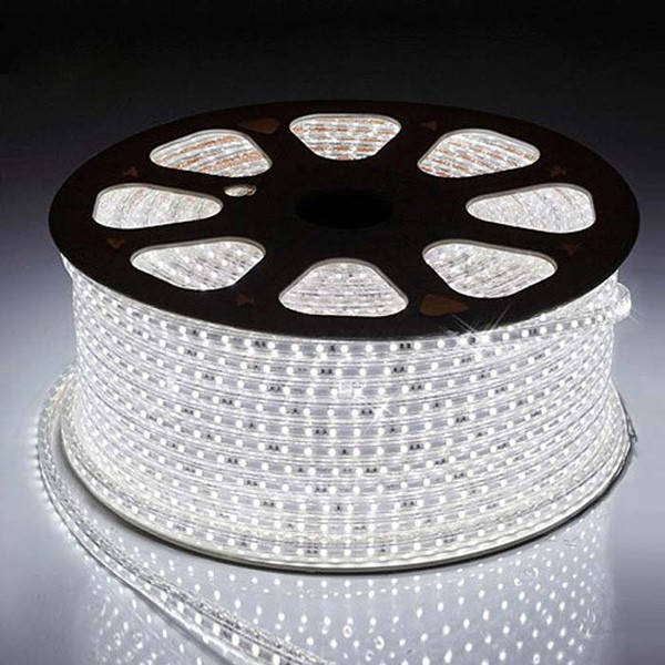 Світлодіодна стрічка LED 5050 WW Холодний білий 100М 220V
