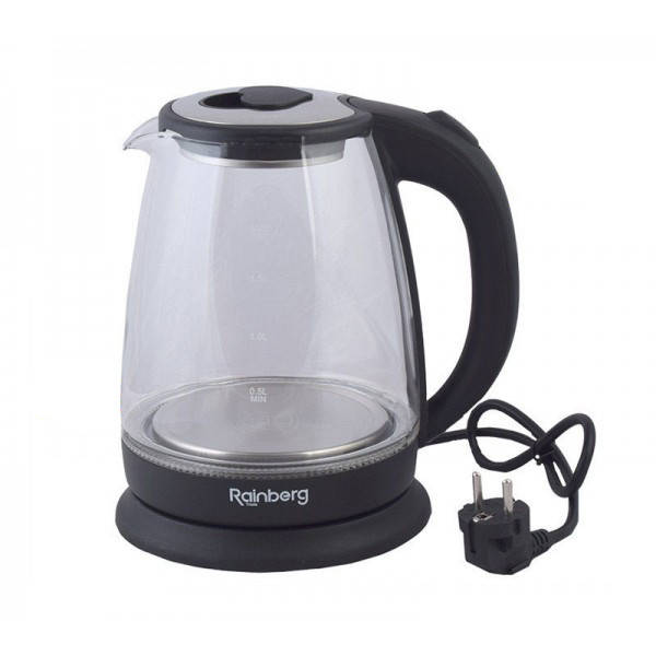 Электрочайник Rainberg RB-902 2200 Вт 1.8 л Черный
