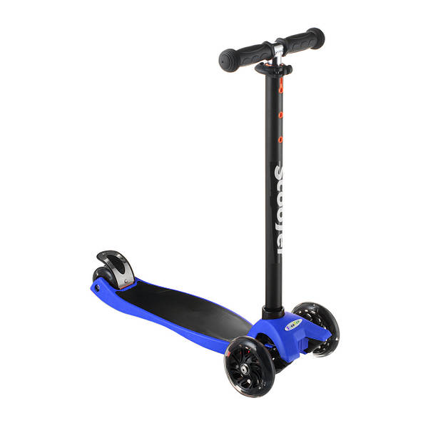 Самокат дитячий Best Scooter 0072R, колеса PU світяться Синій