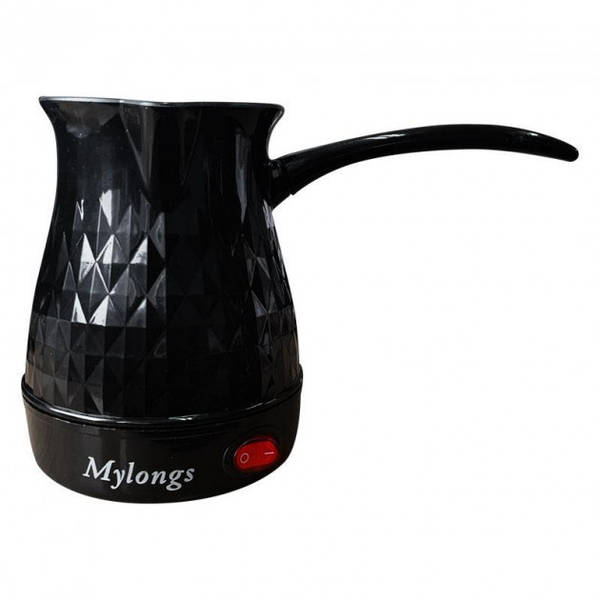 Турка електрична (кавоварка) Mylongs KF-011 600Вт 0,5л Чорна