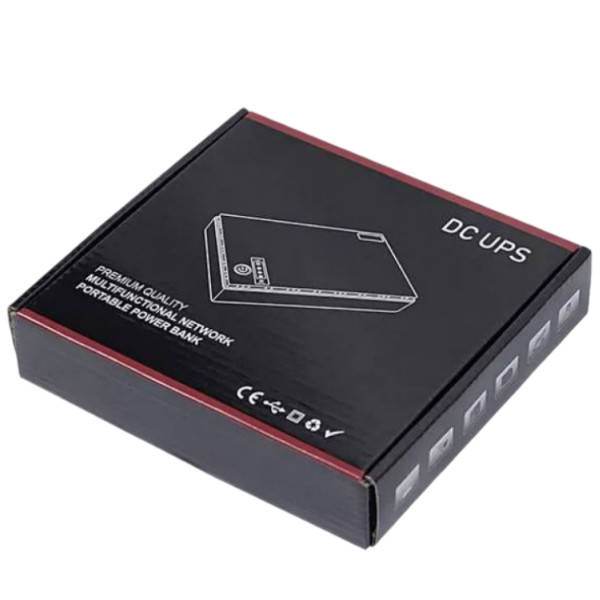 ИБП для роутера 10400mAh DC 5V/9V/12V Черный
