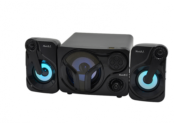 Колонки комп'ютерні Music DJ SP 60 Led 2in1 USB Bluetooth