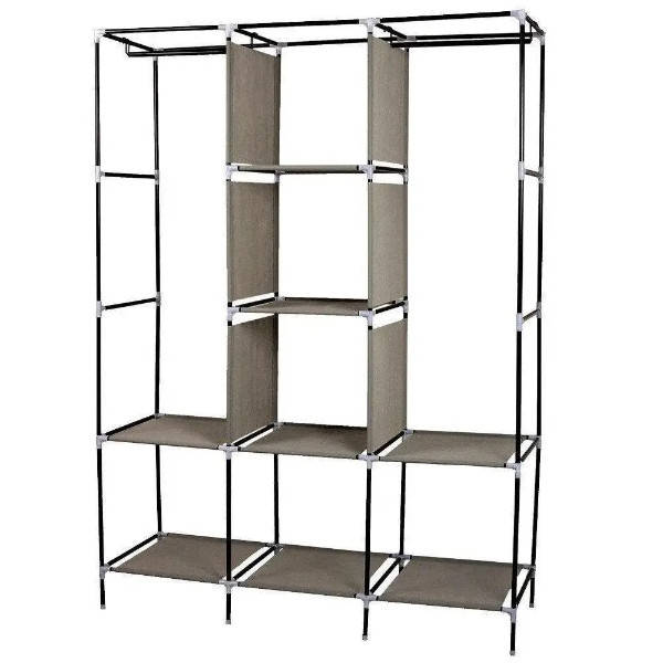 Шафа для одягу тканинна Multifunctional Storage Wardrobe Чорний
