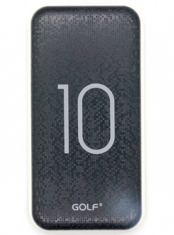 Портативна батарея GOLF Power Bank 10000 mAh G26 Чорна