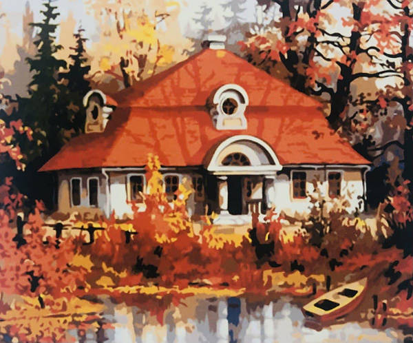 Картина за номерами Е300 "Садиба" 40*50 см