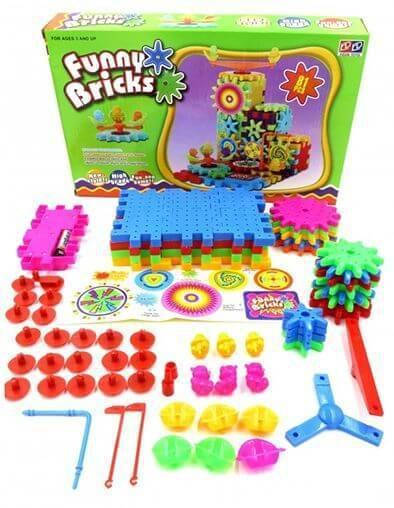Унікальний розвиваючий 3D конструктор Funny Bricks 81 деталь