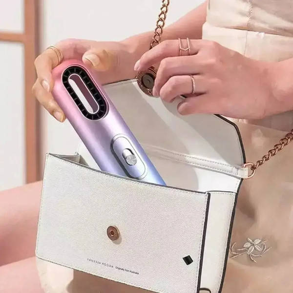 Фен компактний дорожній для подорожей 800Вт HAIR DRYER Фіолетовий