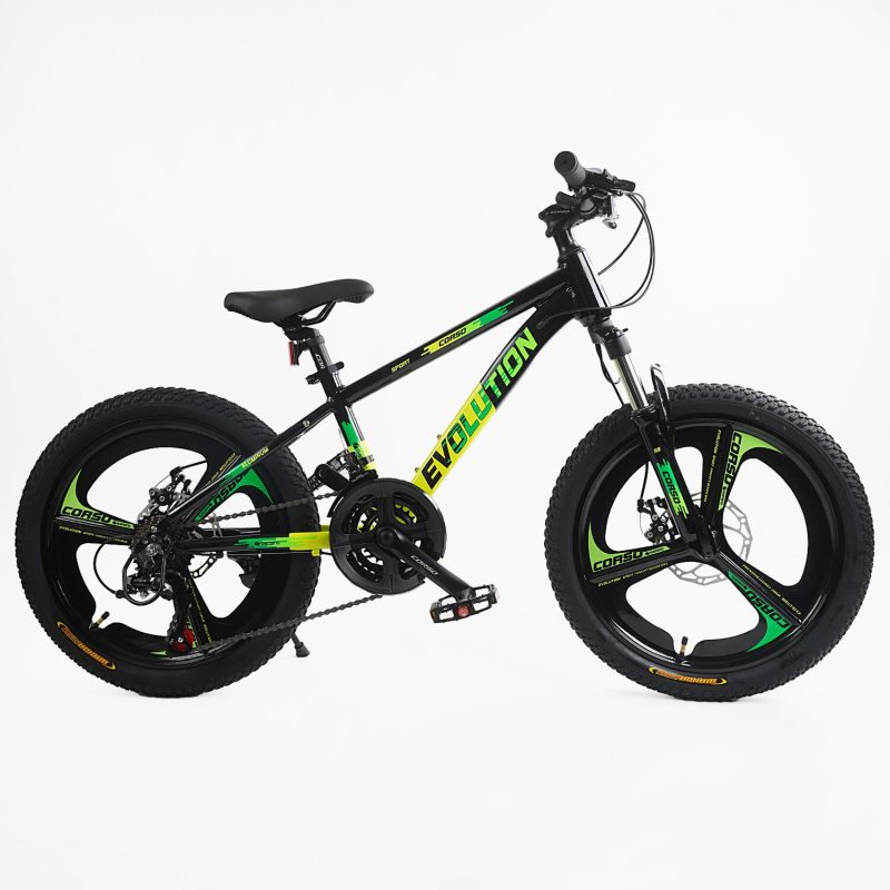 Детский Спортивный Велосипед Corso «Evolution» 20 дюймов (EV-20438) рама алюминиевая