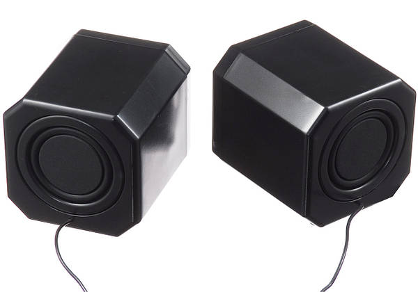 Компьютерные колонки акустика 2.0 UKC USB A8 Черные