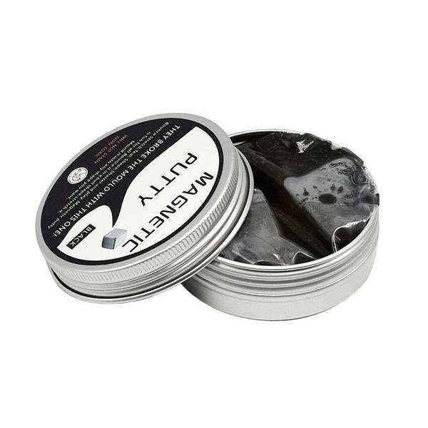 Розумний магнітний пластилін Magnetic Putty Чорний