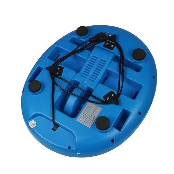 Масажер для ніг електричний Shiatsu Foot Massager Білий з блакитним