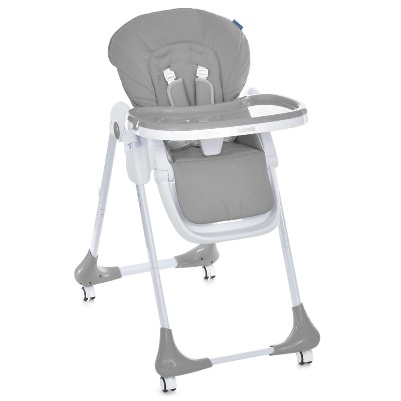 Детский Стульчик для кормления BAMBI (M 3233L Dark Gray)