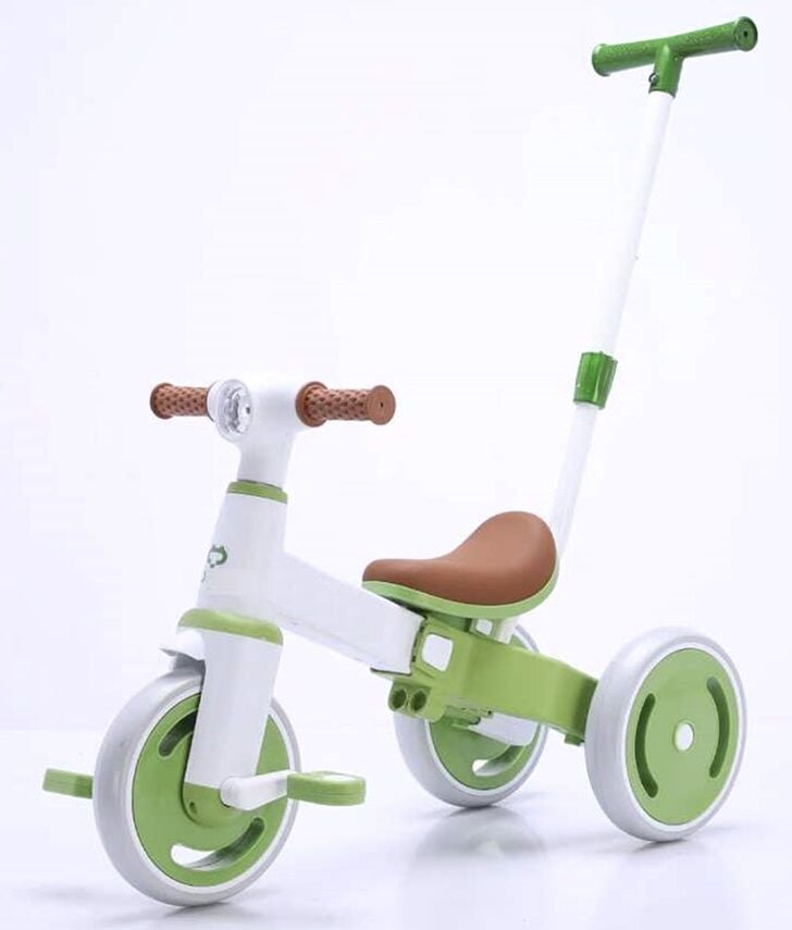 Детский трехколесный Велосипед-велобег Best Trike (LB-10240) фара, регулируемое сиденье