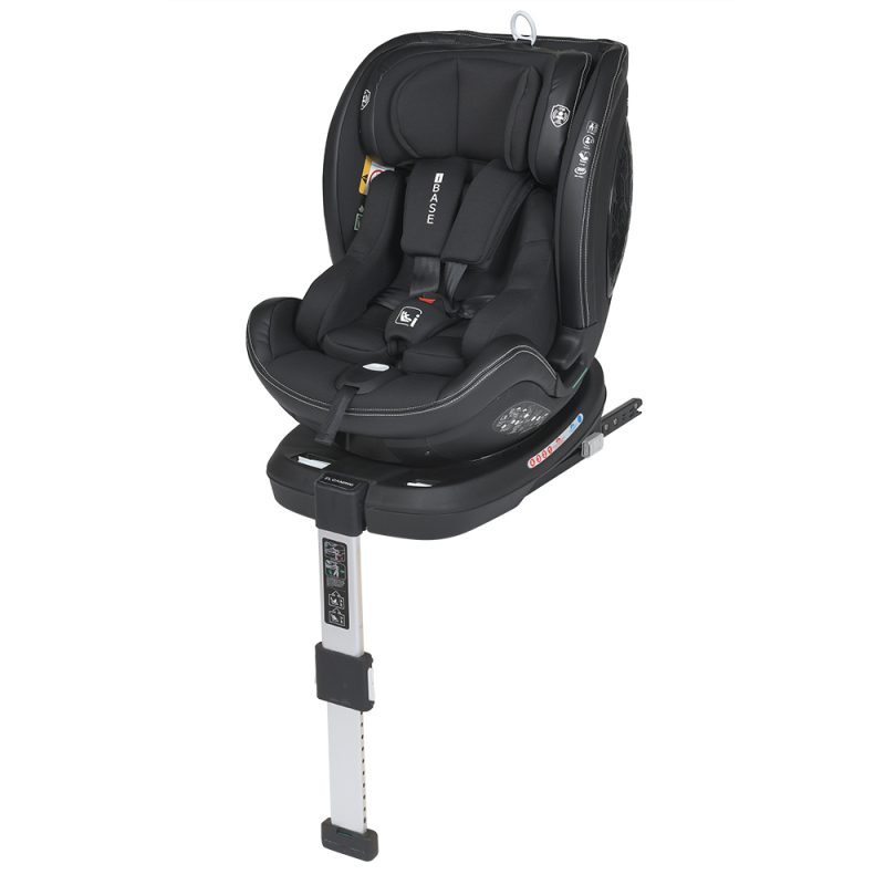 Детское автокресло EL CAMINO i-BASE (ME 1109 Jet Black)