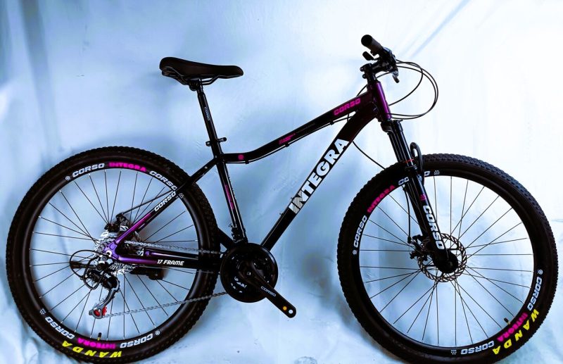 Велосипед Спортивный Corso «Integra» 27.5 дюймов (NG-27011) рама алюминиевая 17"