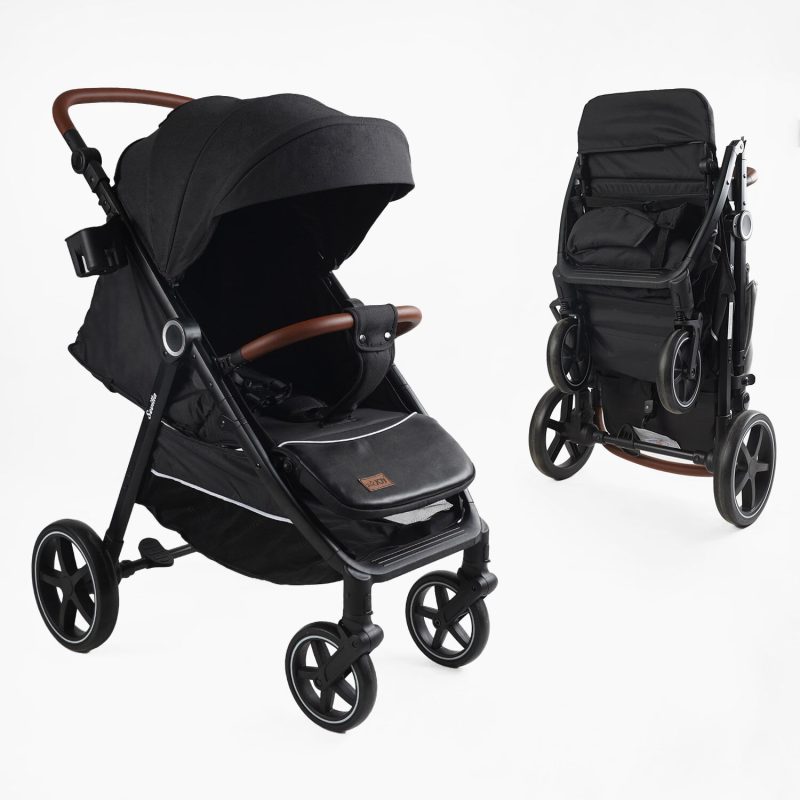 Детская прогулочная Коляска "JOY" Sevillia (S-62892) черный