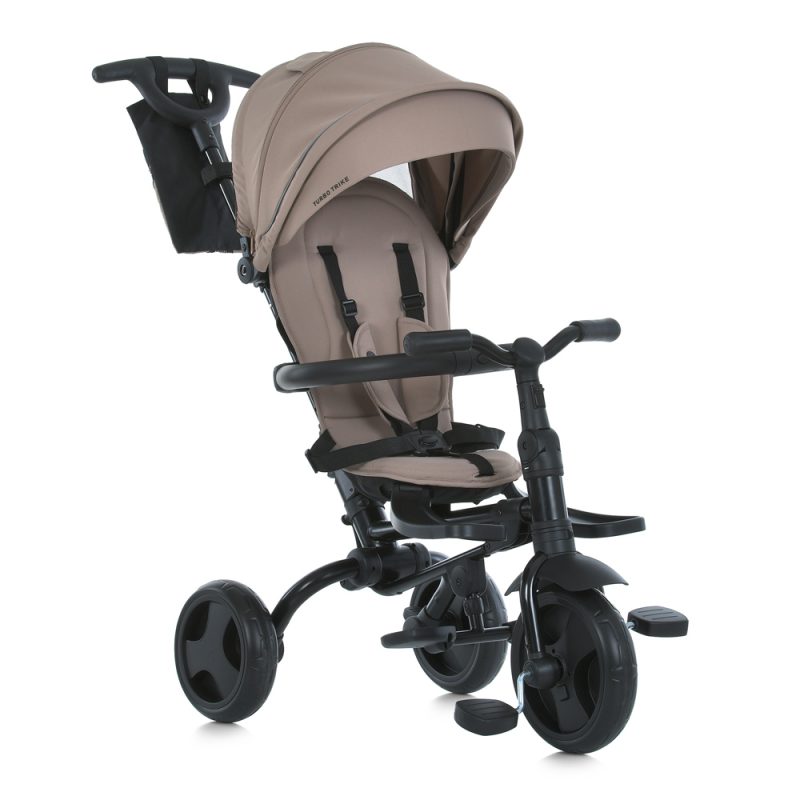 Детский трехколесный Велосипед TURBOTRIKE (MT 1055 Beige) складной, поворотное