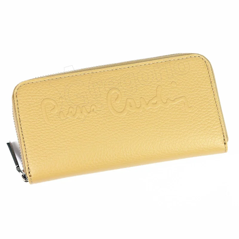 Жіночий шкіряний гаманець Pierre Cardin FN 8822 DOLLARO пісок