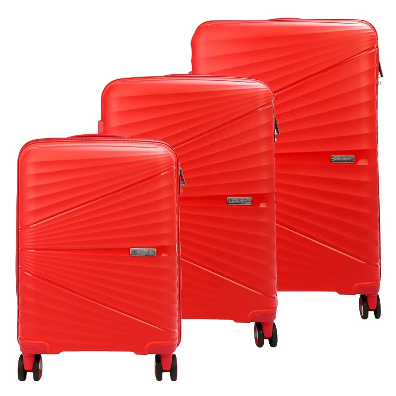 Валіза на колесах Pierre Cardin LEE01 PP02 102 x3 Z Червоний