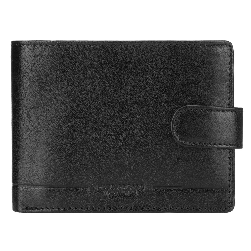 Жіночий шкіряний гаманець Mato Grosso 0892-60 RFID Чорний
