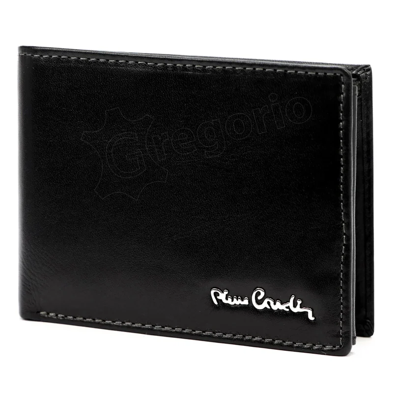 Чоловічий шкіряний гаманець Pierre Cardin YS604 324 Чорний