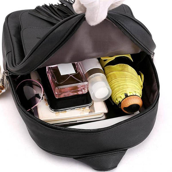 Женская сумка 4 в 1 Teddy Back Pack Bag Черная