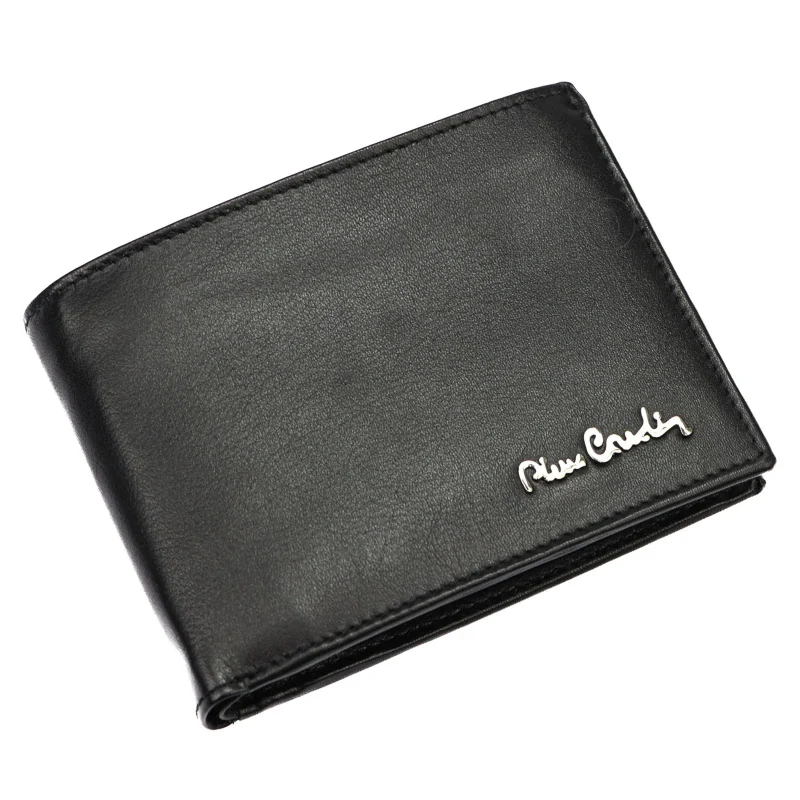 Чоловічий шкіряний гаманець Pierre Cardin TILAK56 8806 BP Чорний