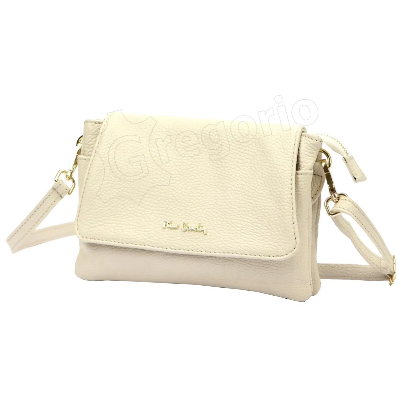 Жіноча шкіряна сумка Pierre Cardin FRZ 55080 DOLLARO Крем