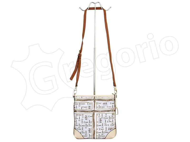 Жіноча сумка з екошкіри Harvey Miller Polo Club Eastleigh EA0001 Білий
