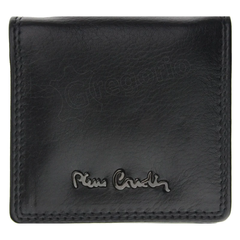 Чоловічий шкіряний гаманець Pierre Cardin EKO06 841 Чорний