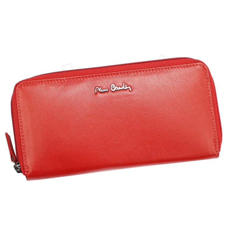 Жіночий шкіряний гаманець Pierre Cardin TILAK92 2201 Червоний